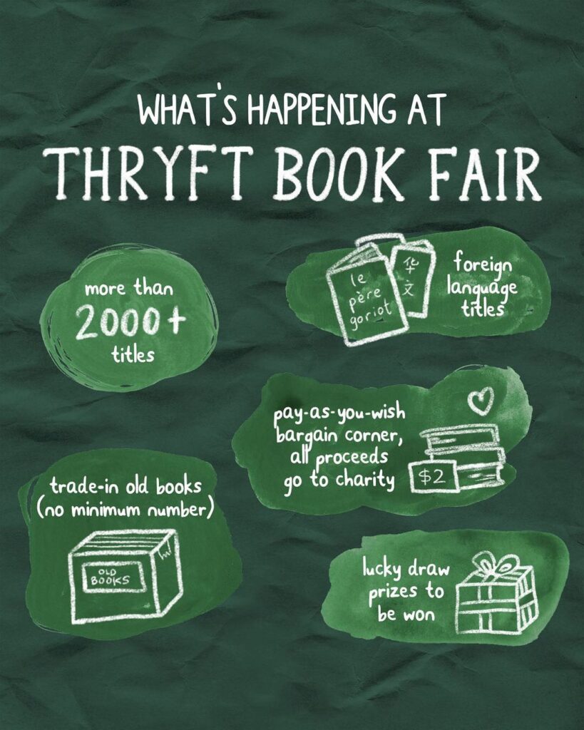 Thryft Book Fair Sneak Peek