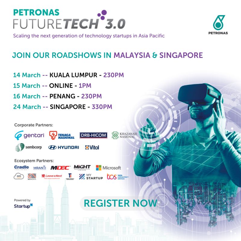 Petronas Future Tech 3.0 Roadshow 2023