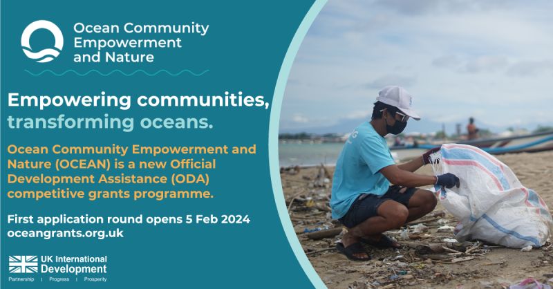 The Ocean Community Empowerment and Nature (OCEAN) Grants Programme