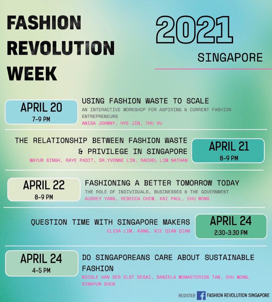 Fashion Revolution Week Singapore