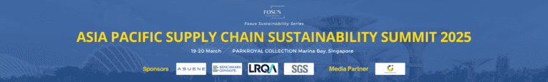 Event 2025 : FOSUS Global - Asia Pacific Supply Chain Sustainability Summit 2025