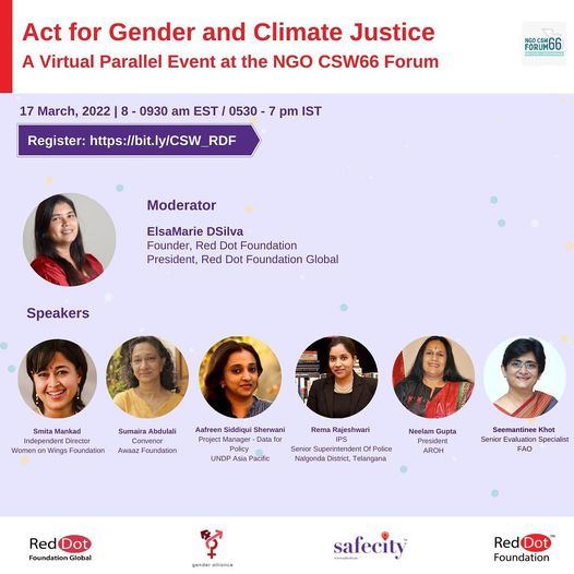 Safecity app - Act for Gender and Climate Justice