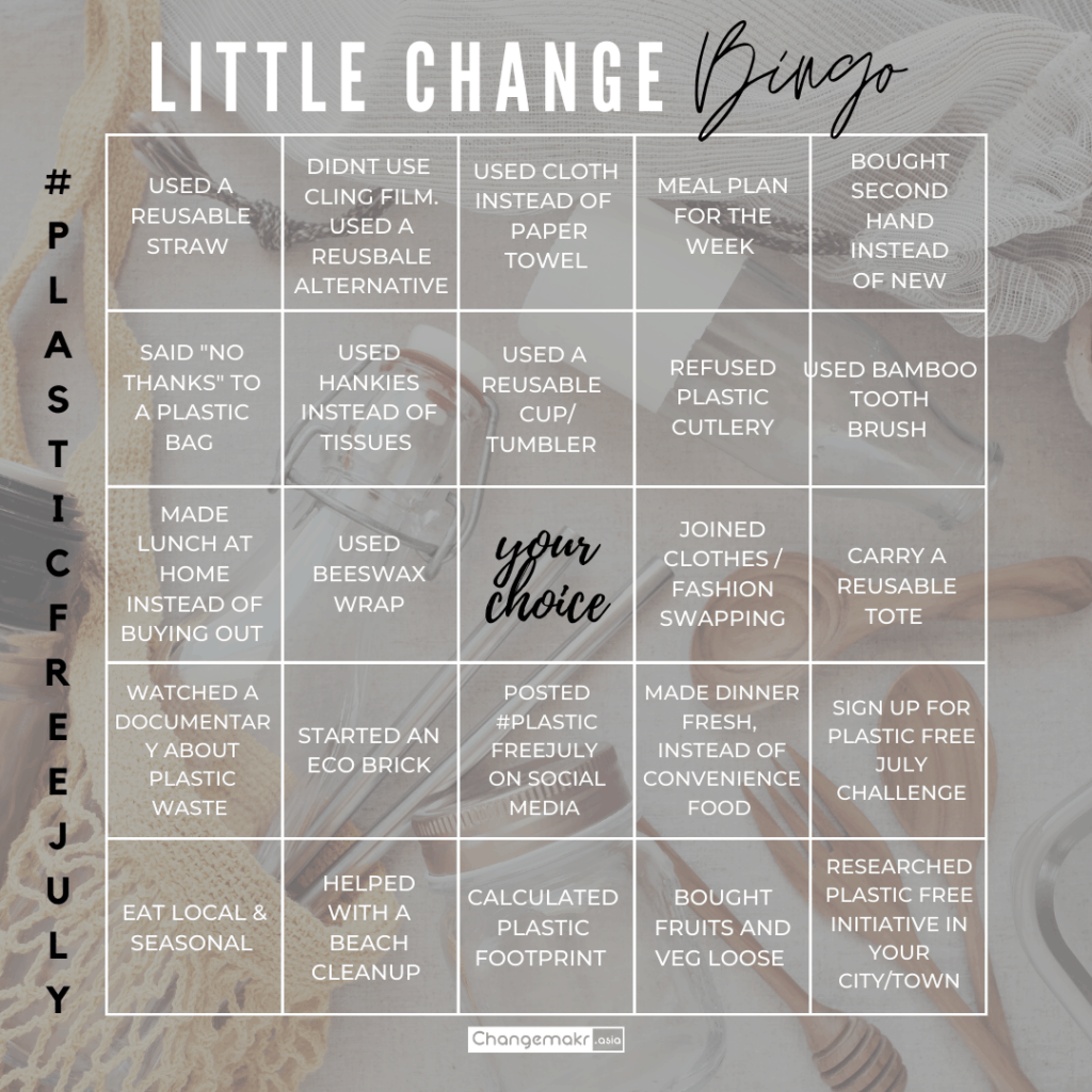 Little change Bingo (image credit : ChangeMakr Asia)