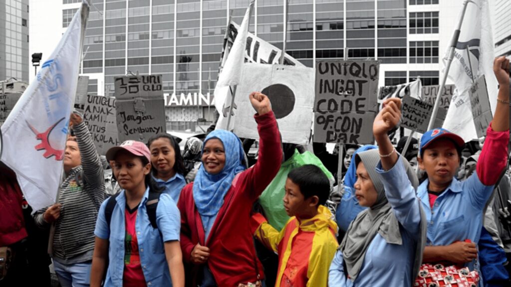 garment workers Indonesia