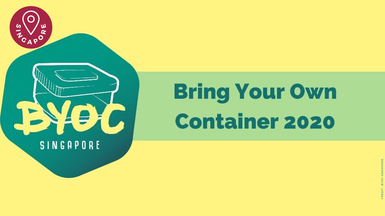 Read more about the article No More Disposables ! Bring Your Own Container (BYOC) Singapore Campaign