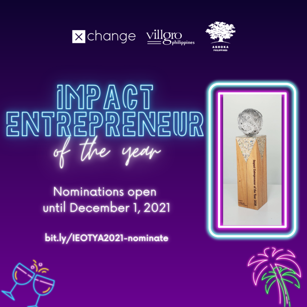 Villgro Ph Impact Entrepreneur 2021