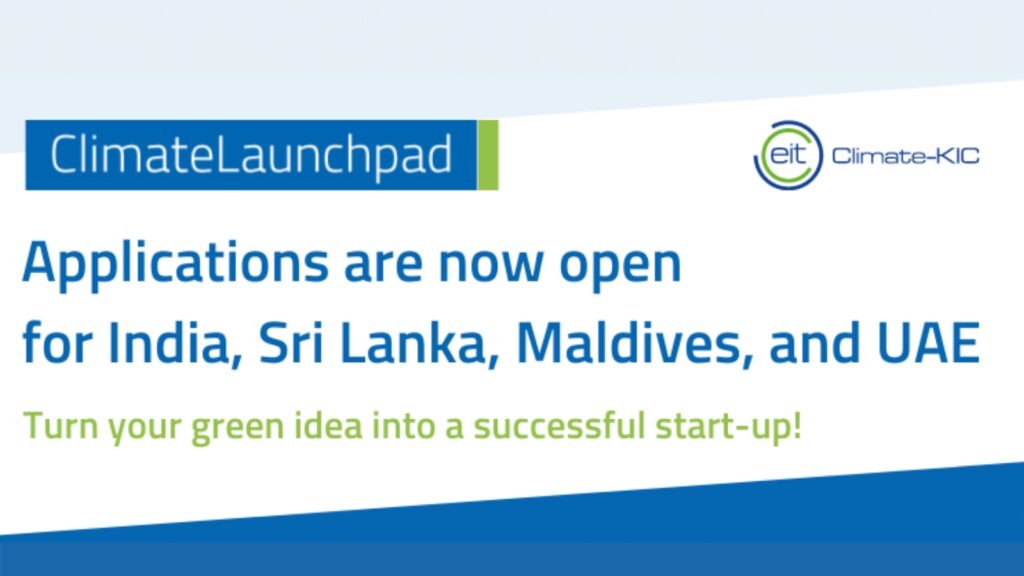 Climate LaunchPad india Srilanka Maldives UAE