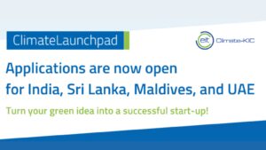 Climate LaunchPad india Srilanka Maldives UAE