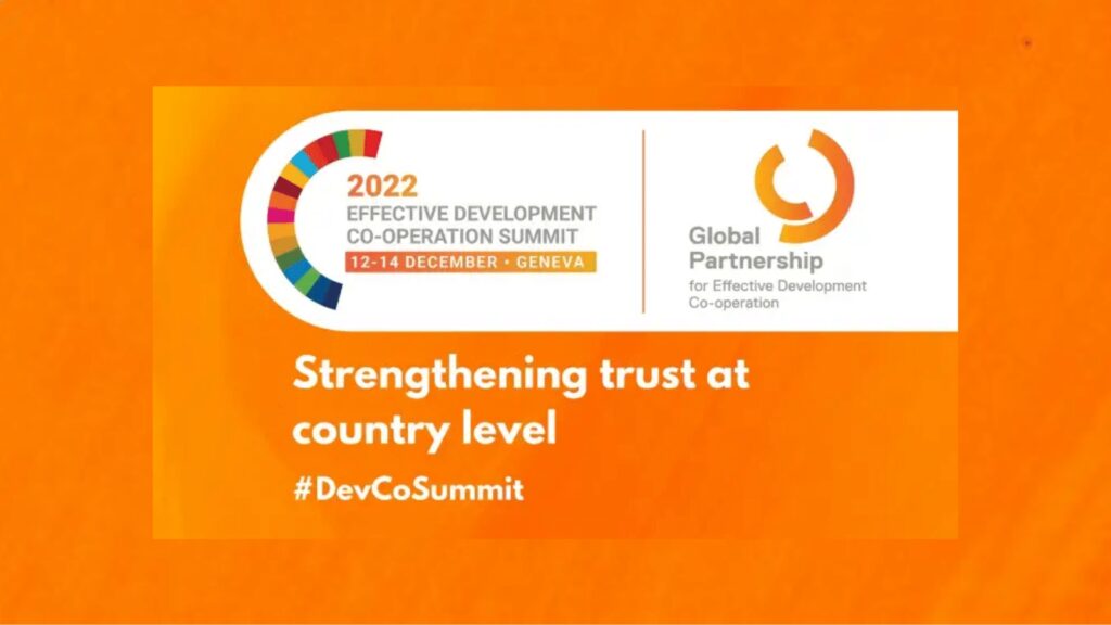 2022 Effective Development Co-operation Summit