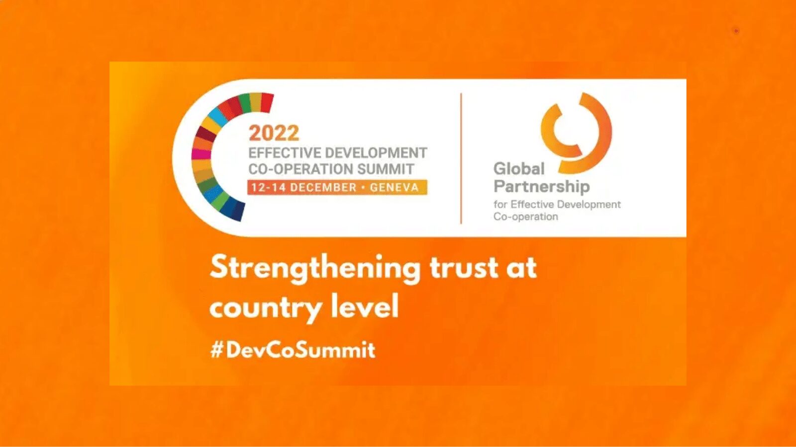 Read more about the article 2022 Effective DevCo Summit: Advancing Development Co-operation