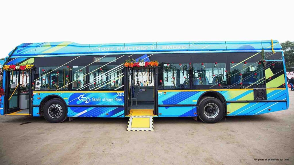 File photo of an electric bus | ANI