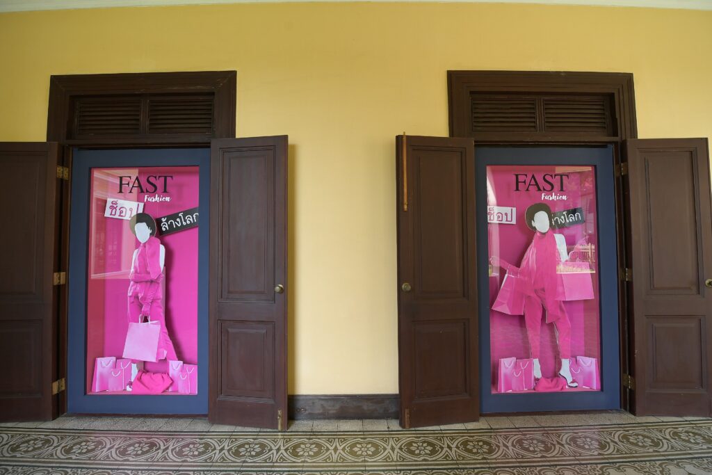 Museum Siam’s "Fast Fashion Crushes Our Planet"