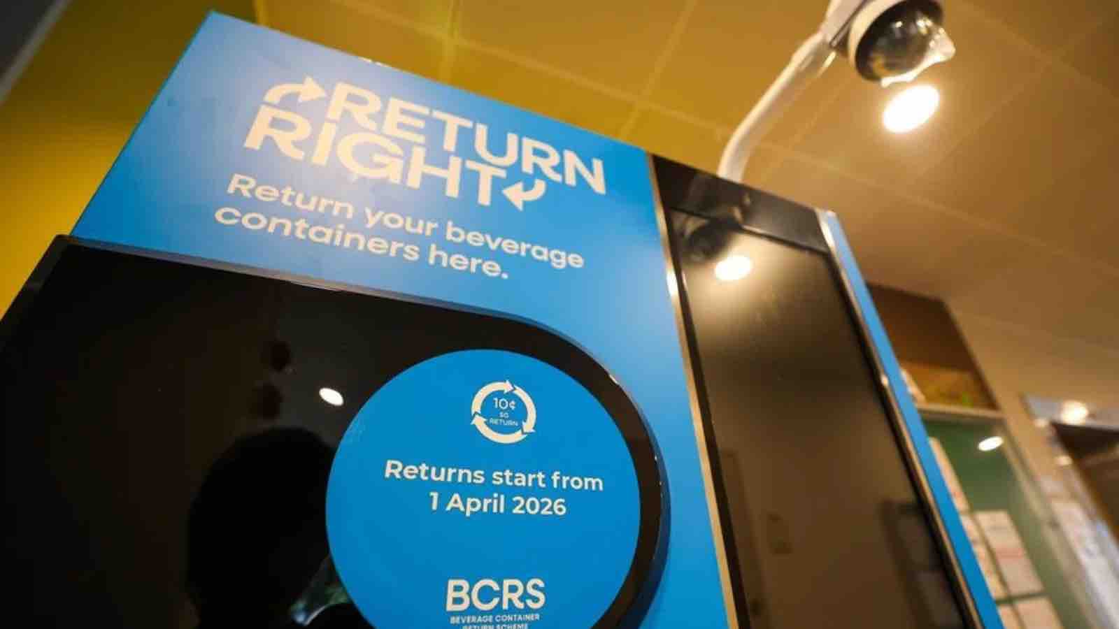 Read more about the article Singapore Launches Beverage Container Return Scheme With 10-Cent Deposit to Boost Recycling Rates