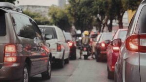 Heavy traffic on urban road by Stoica Adrian's Images