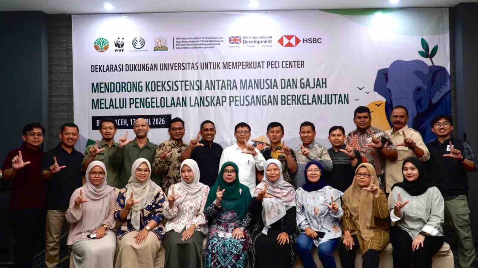 WWF, HSBC, Tusam Hutani Lestari Partner