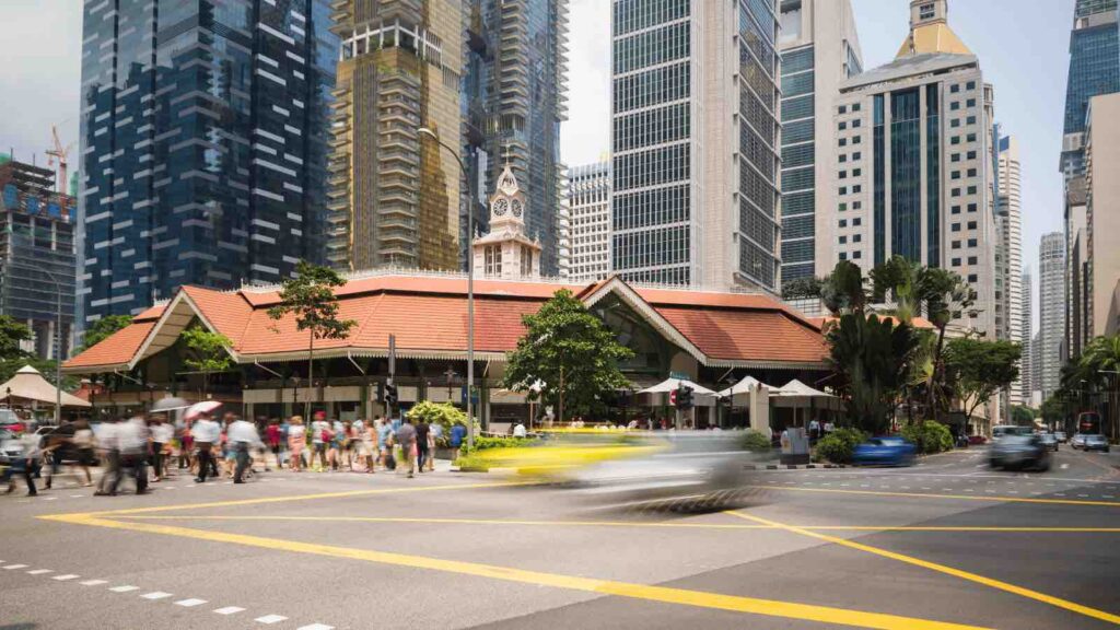 The Telok Ayer Market, Singapore by catchlights_sg via Getty Images Signature