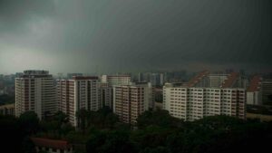 Gloomy Day in Singapore by ThilakPiyadigama from Getty Images