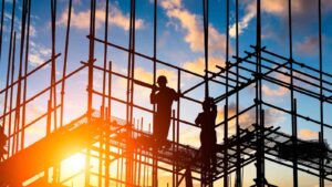 construction worker on construction site by zhaojiankang from Getty Images Pro