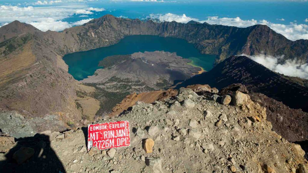 Crater of Mount Rinjani by Denys Kutsevalov's Images