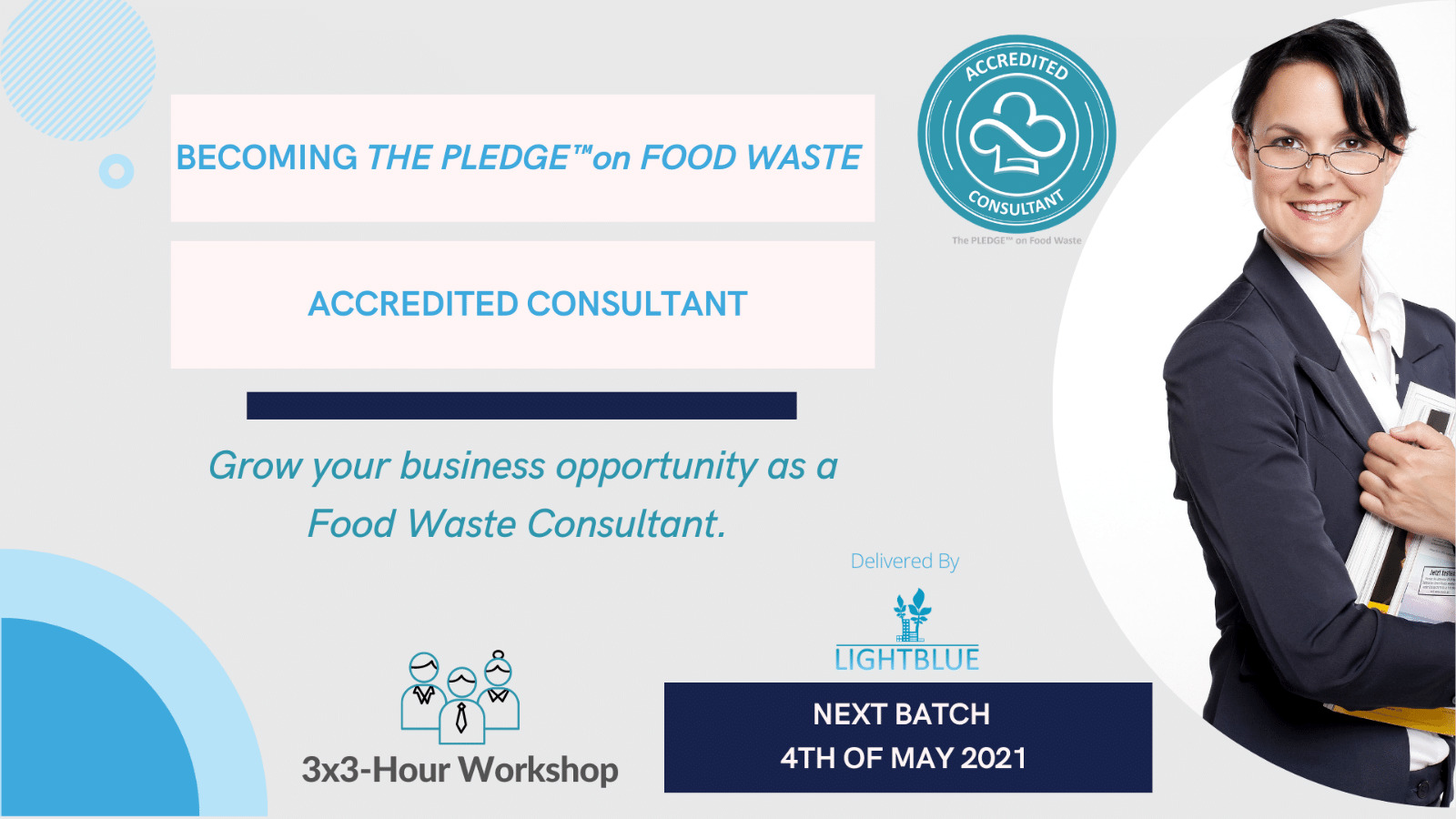 Read more about the article Becoming An Accredited Food Waste Consultant With LightBlue Consulting