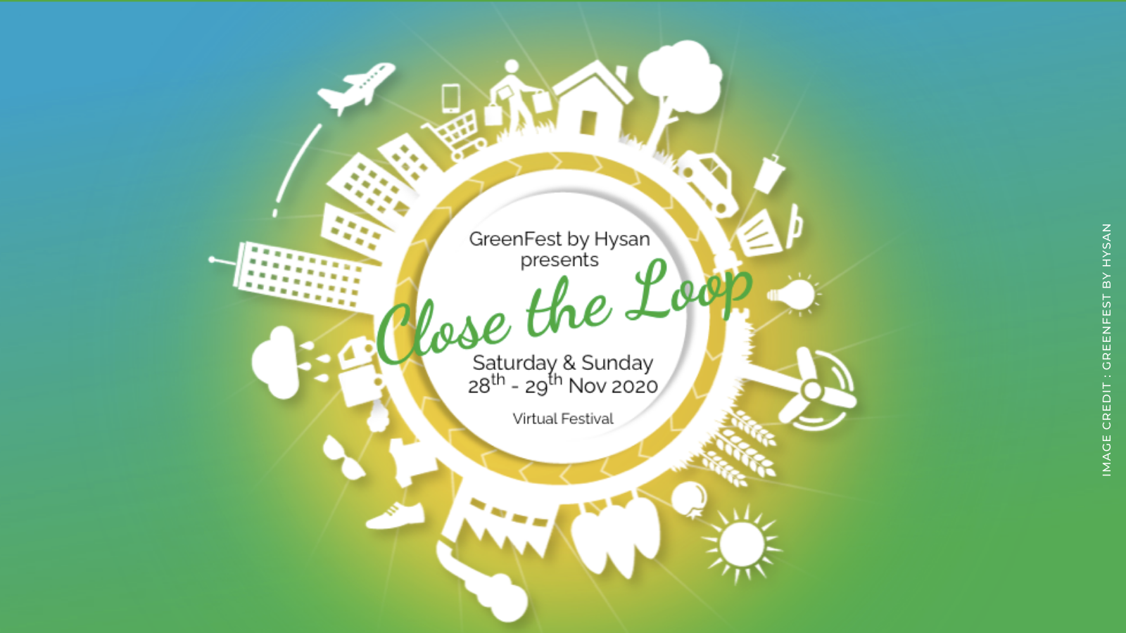 Read more about the article GreenFest By Hysan 2020 : Close The Loop is happening on 28th and 29th November