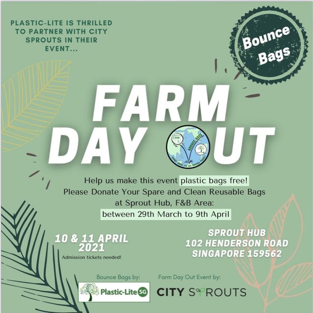 Farm Day Out Reusable Bag Collection Drive