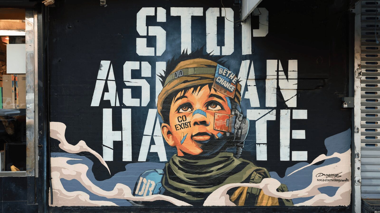 Read more about the article Fighting Hatred : The Stop Asian Hate Murals Art Protest