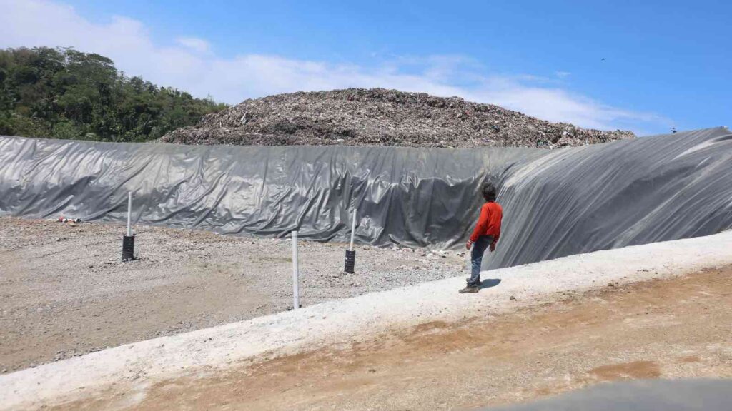 Talangagung landfill in Kepanjen, Malang Regency