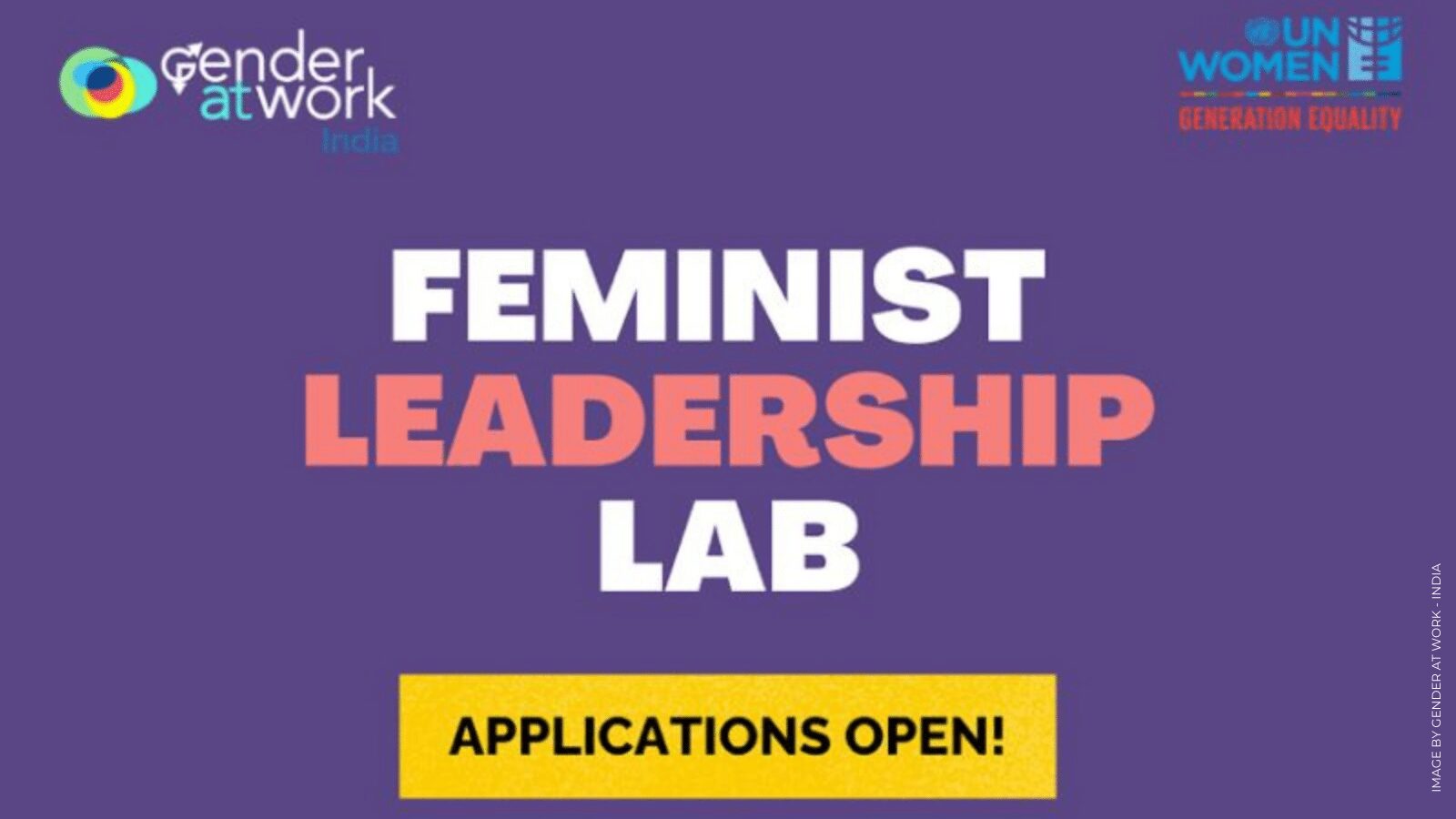 Read more about the article Feminist Leadership Lab – A Call To Action For Gender Equality and Inclusion