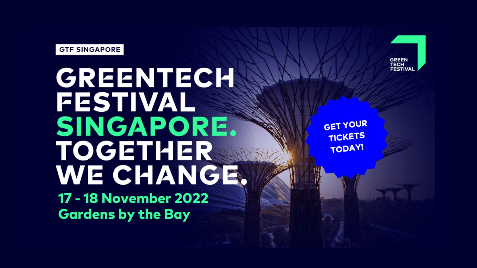 Read more about the article GREENTECH FESTIVAL Expands to Singapore, Bringing Sustainable Tech to Southeast Asia