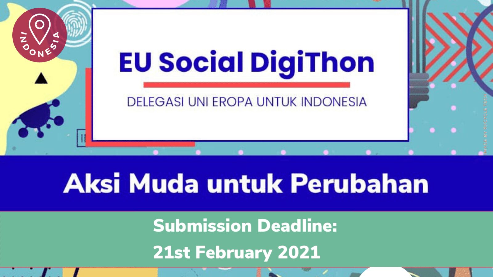 Read more about the article Call For Applications : European Union (Indonesia) Social DigiThon 2021