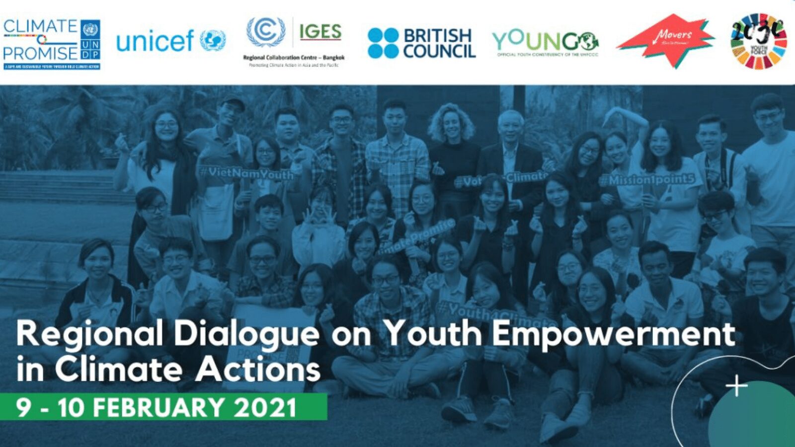 Read more about the article UNDP Regional Dialogue on Youth Empowerment in Climate Actions 2021