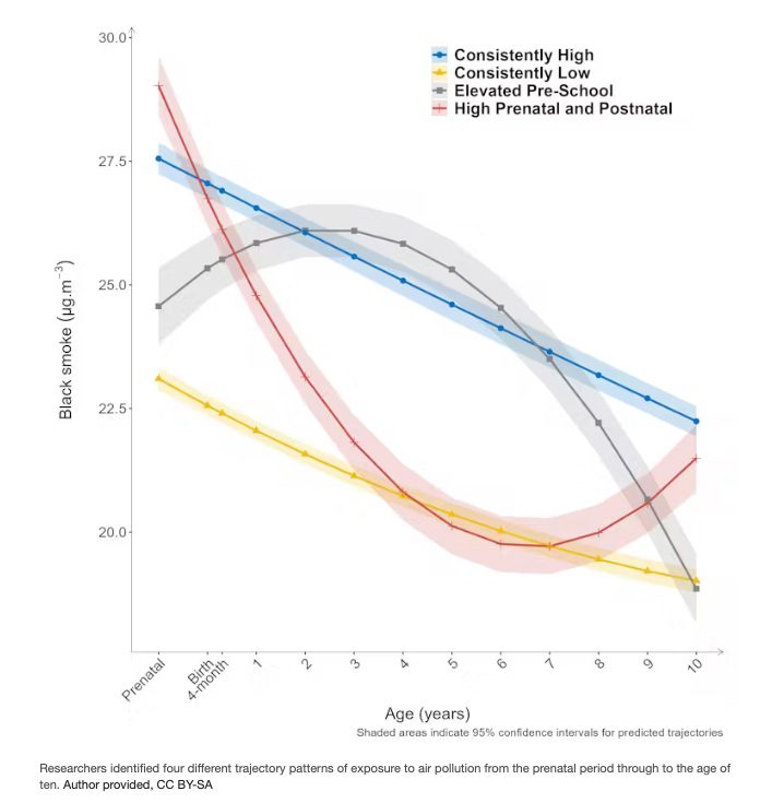 Childhood air pollution