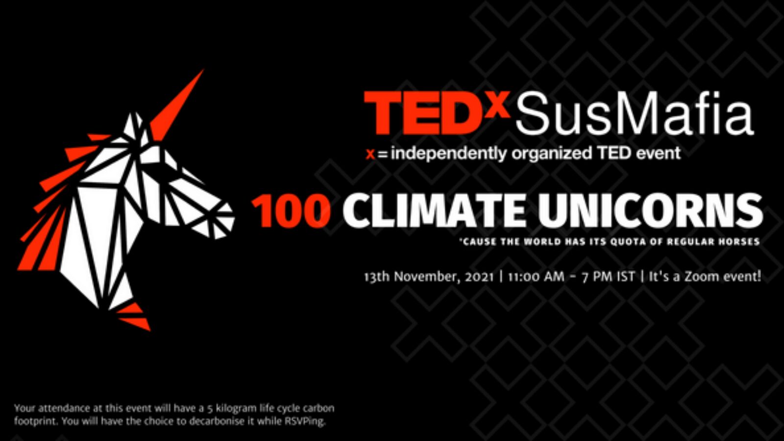 Read more about the article Are You Climate-Tech Curious ? TedXSusMafia Is All Set To Inspire You This Weekend