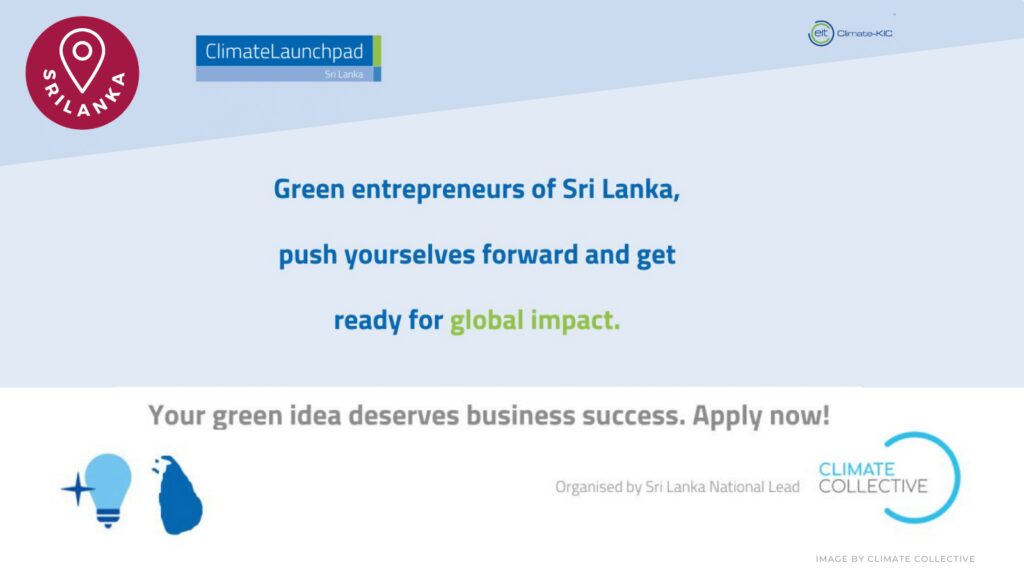 climate launchpad srilanka