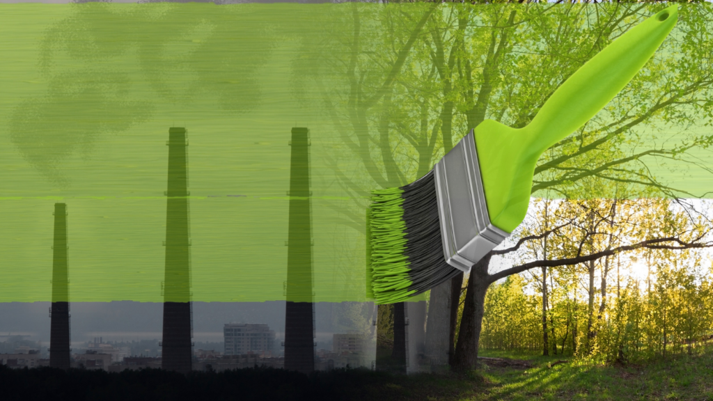 Greenwashing (image credit : ChangeMakr Asia)