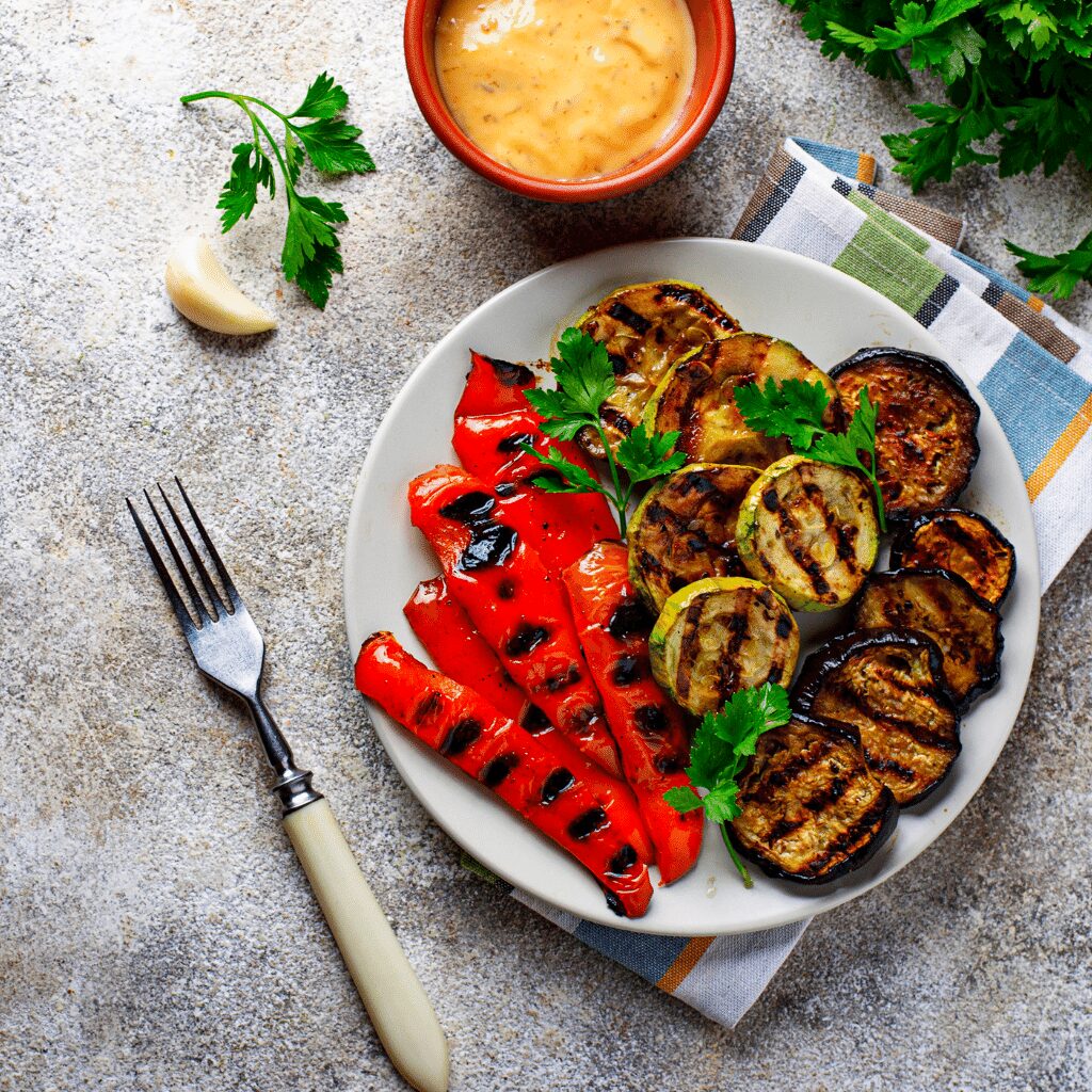 Grill your vegetables - veganuary | ChangeMakr Asia