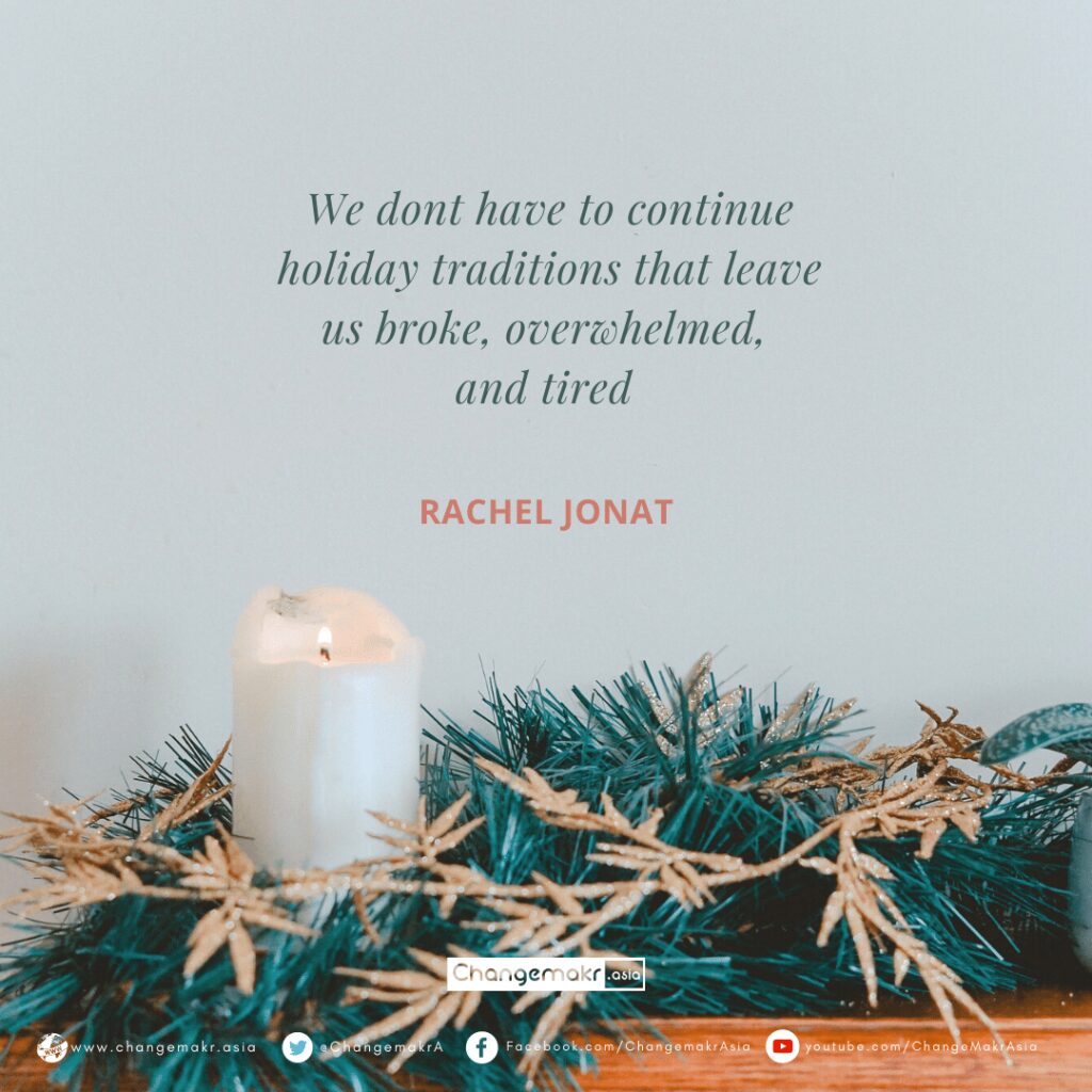 minimalist christmas quotes | ChangeMakr Asia