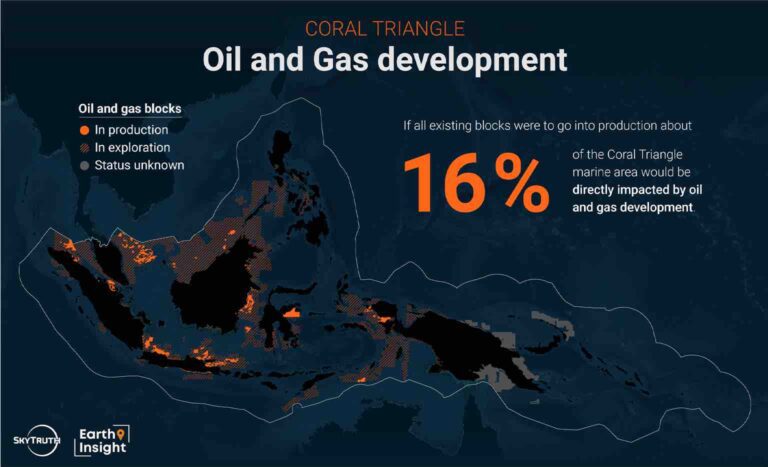 Coral Triangle : Old and Gas Development