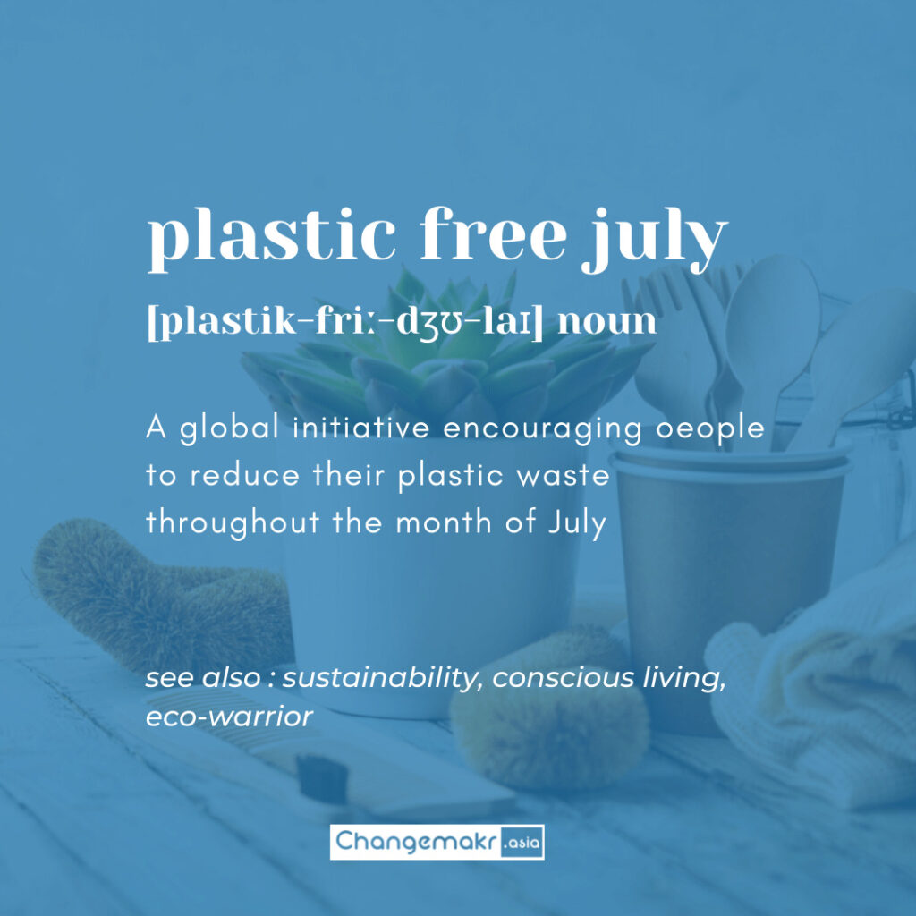 plastic free July 2021