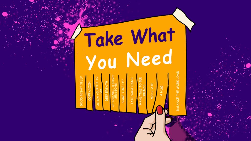 Take what you need