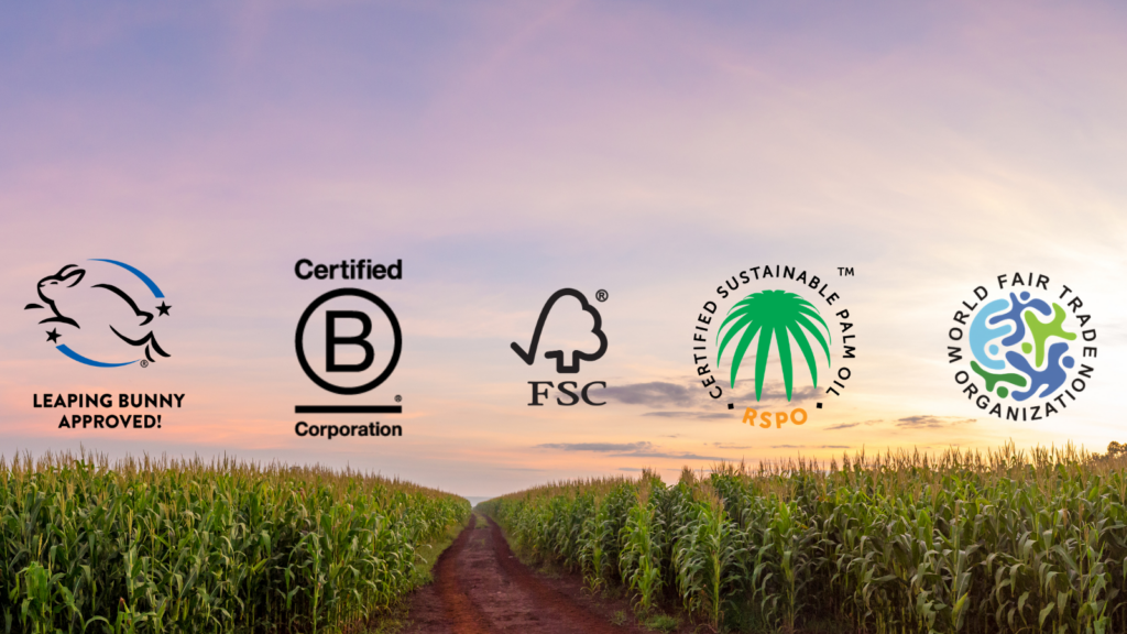 Sustainable labels and certifications (image credit : changeMakr Asia)